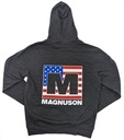 Magnuson Grey Flag Hoodie Small