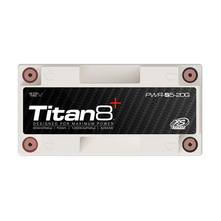 XS Titan8 Lithium Battery PWR-S5-20Q 12V 670CA (No Warranty)