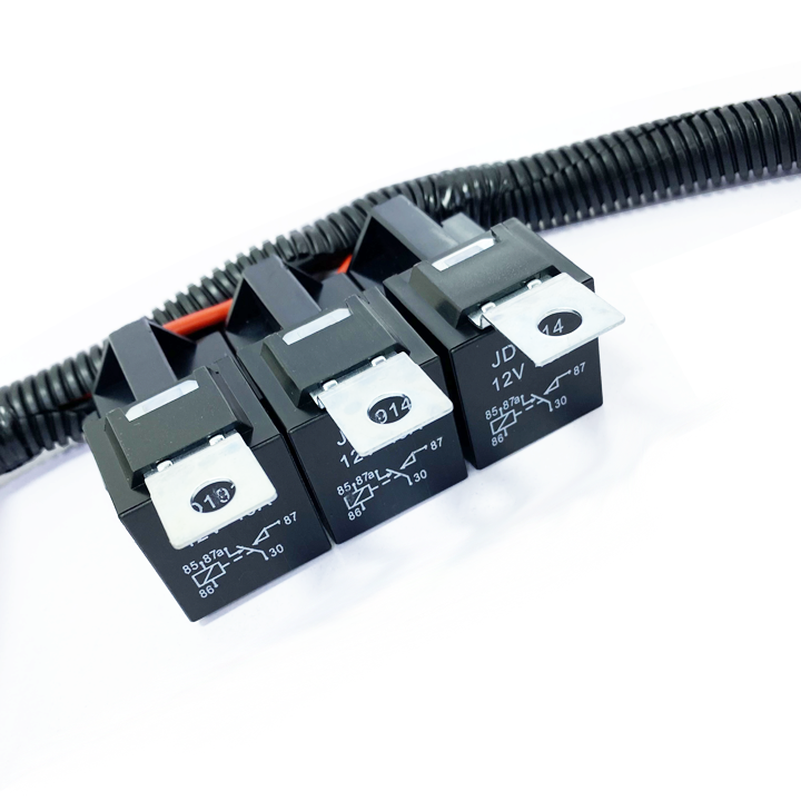 MH Dual Electric Fan Upgrade Wiring Harness Kit Compatible for 99–06 GM ECU Control Replace