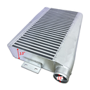 HF Intercooler Overall Size, 20"x15.25"x3.50", Core Size 18.48"x9.00"x3.50", 2.50" Inlet/Outlet, 720HP Efficient