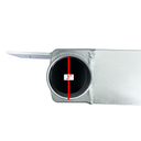 HF Intercooler Core Size, 3.5"x9"x28", 2.5" Inlets, 857 CFM Flow Rate, 580HP Efficient