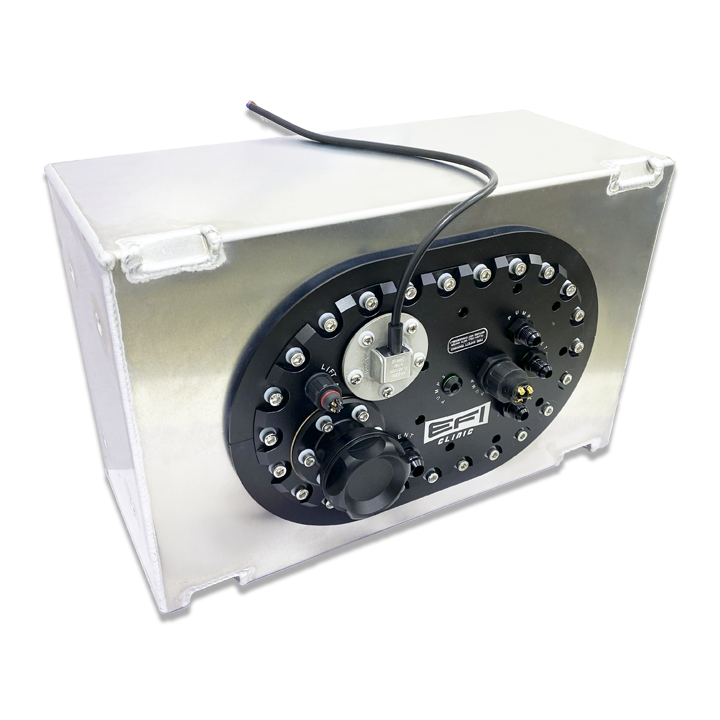 EFI Clinic Fuel Surge Tank 20L, up to 4 In-tank Fuel Pumps (fit 340lph, 450lph Fuel Pump)
