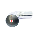 Aluminum Pipe 6" 90D