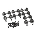 Comp Cams Rocker Arm, Max-Lift BSR, Shaft Mount, 1.80 Ratio, Non-Roller, Black Nitride, Steel, GM GenV LT-Series, Kit