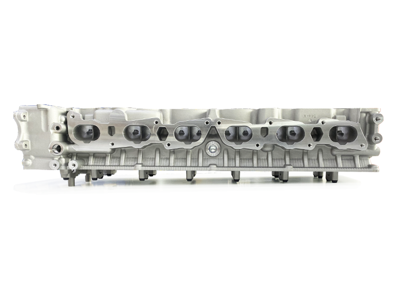 Cast Aluminum Cylinder Head, Nissan TB48, Solid, No Water Jacket, Set