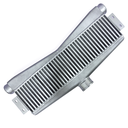 HF Intercooler Core Size, 25"x6"x3.5", 1-3" Outlet and 2-2.5" Inlets, Outlet is Angled 15 degrees, 1453 CFM Flow Rate, 968 HP Efficient