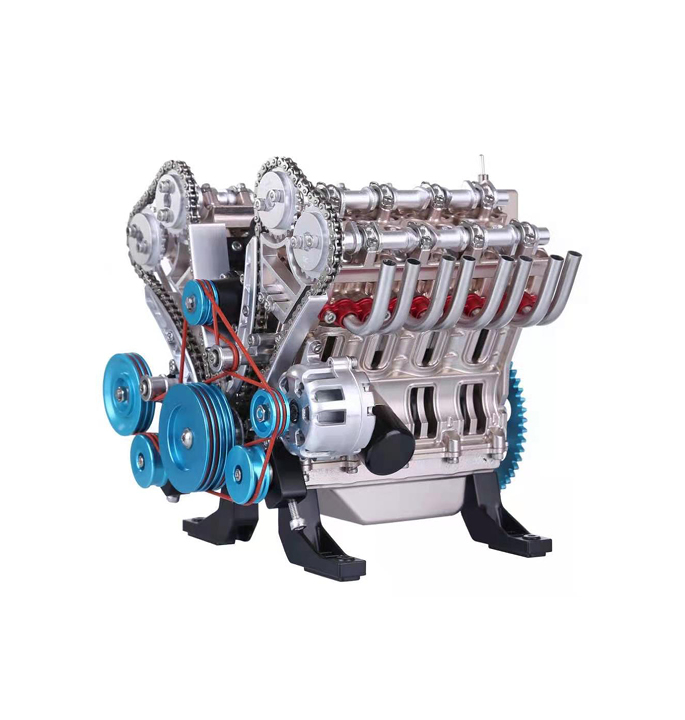 Mini V8 Engine Assembly Model