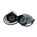 RGBW LED Laser Whipless Lights, 40W, Hexagon 50mm, Set