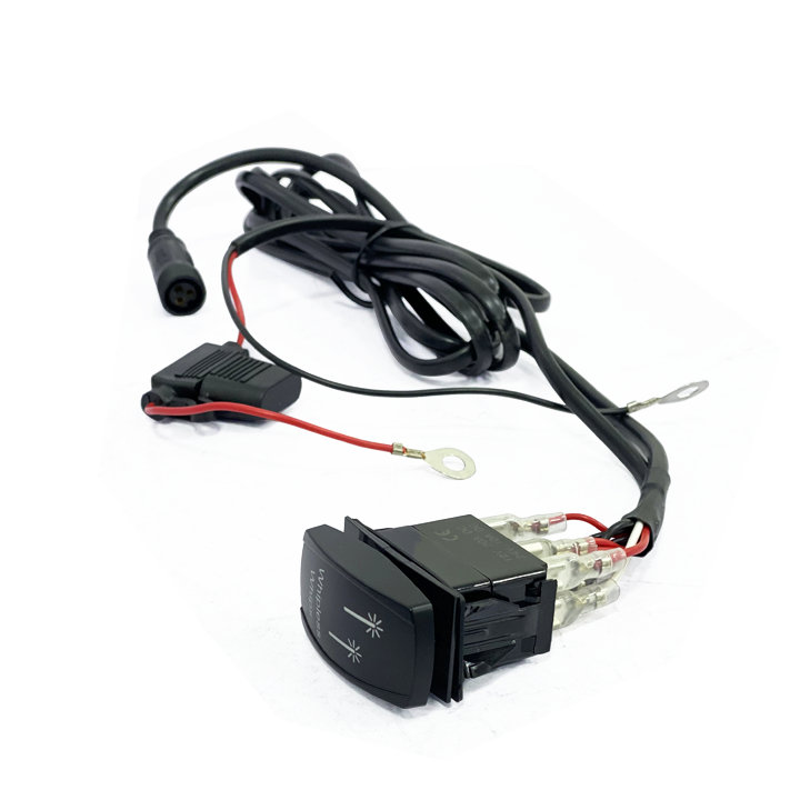 RGBW LED Laser Whipless Lights, 80W, Square 70mm, Set