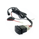 RGBW LED Laser Whipless Lights, 80W, Square 70mm, Set