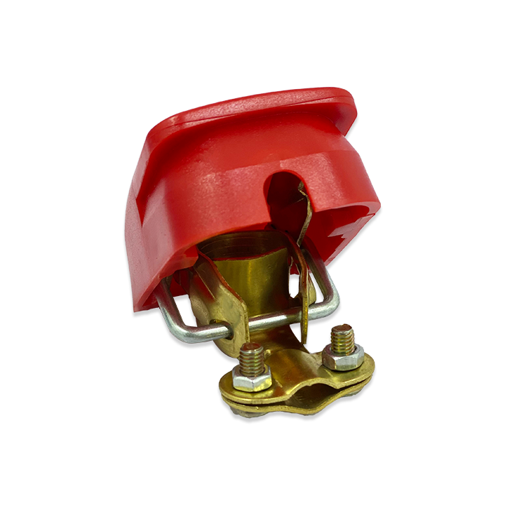 Battery Terminals Clamp, 1pc of Red