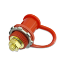 Battery Post, Red, M10 w/ Cover