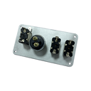 Racing Switch Panel, Covered Toggle Switch, Auto Toggle Switch, ASW-B05, Red LED