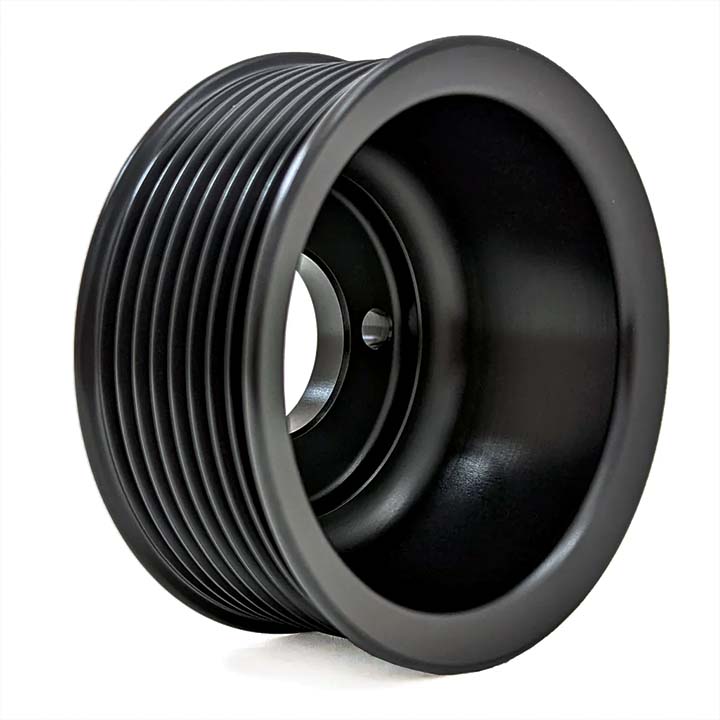 Magnuson Two-Piece Pulley, 8 Rib, 100mm Diameter