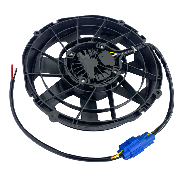 MH 12V Brushless Condenser Fan 12" Straight 1470 CFM Pusher