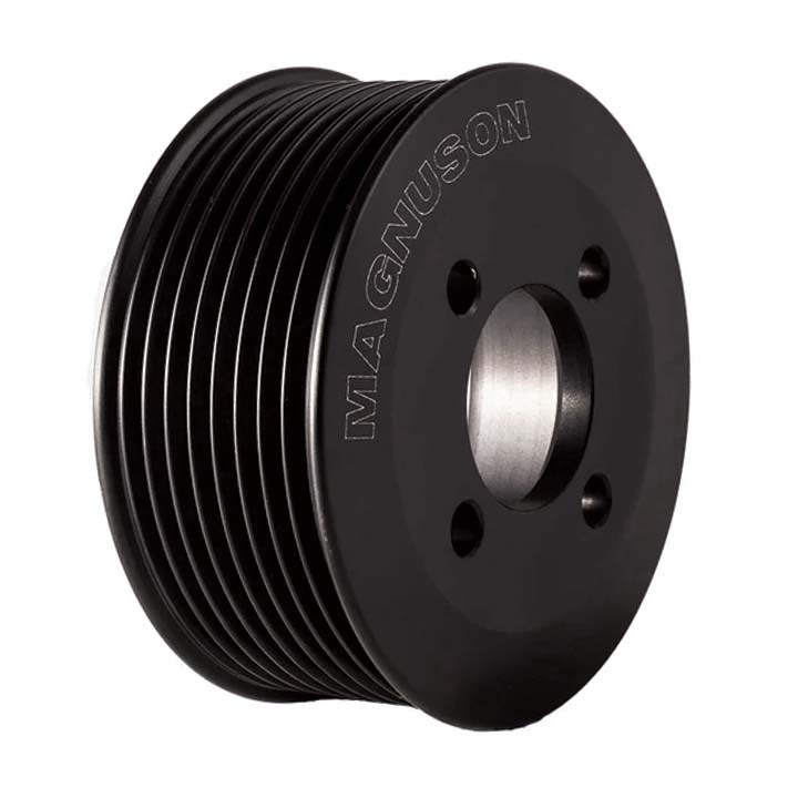 Magnuson Two-Piece Pulley, 8 Rib, 80mm Diameter 57-03-08-080-BL