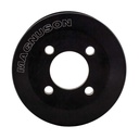 Magnuson Two-Piece Pulley, 8 Rib, 80mm Diameter 57-03-08-080-BL
