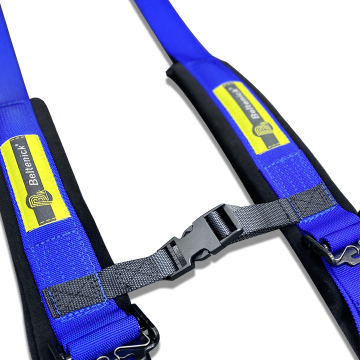 2" 4pt Seatbelt Forged Latch & Link UTV, Blue