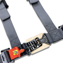 2" 4pt Seatbelt Forged Latch & Link UTV, Black