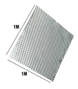 Embosed Aluminum Heat Sheild 1m x 1m, Each