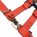 3" 4pt Seatbelt Forged Latch & Link UTV, Red