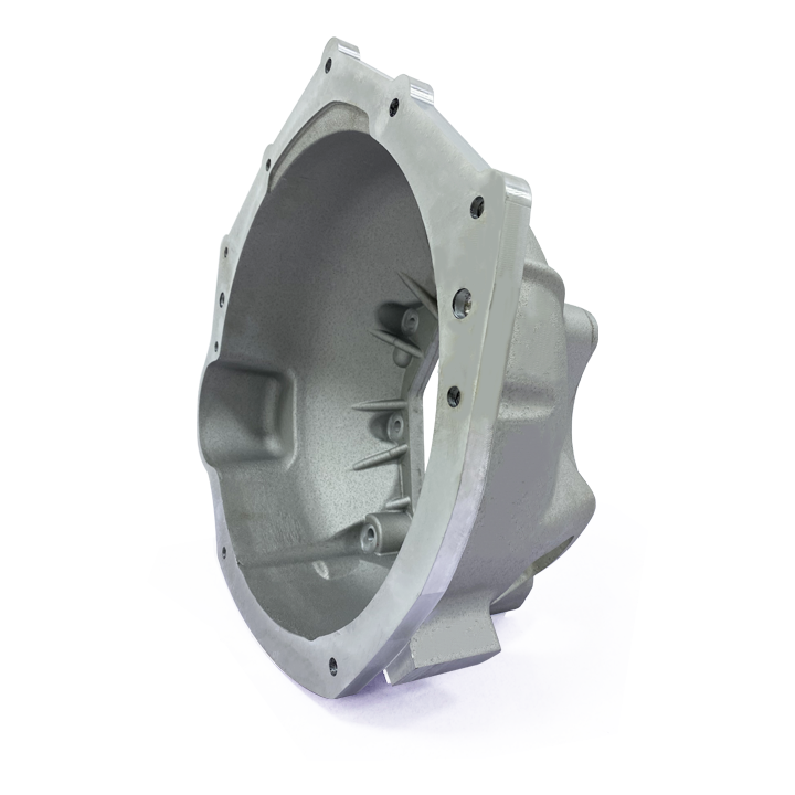 PP Bellhousing LS V8 to Nissan GU Patrol, Short