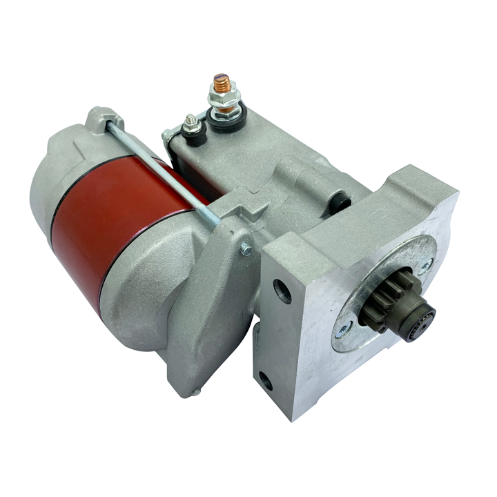 GM LSX 1.9HP Starter, 360° Rotation Denso Style Red, Black, All Black