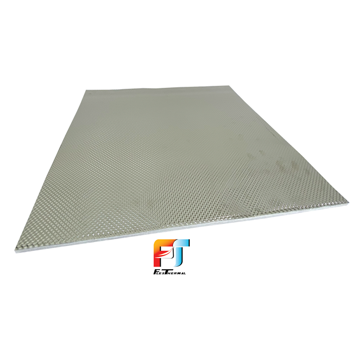 Stainless Steel Heat Shield w/ Adhesive, 23"x24", Each