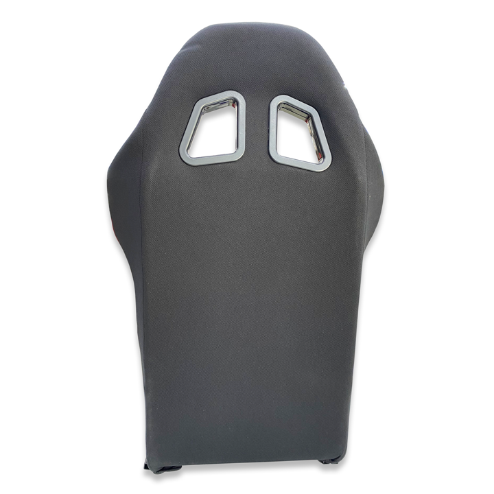 Fixed Racing Seat 1028 - Fabric Black/Black, Each