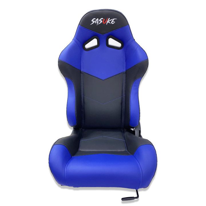 Racing Seat 1005 - PVC Black/Blue, Each