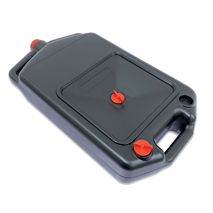 Oil Drain Pan 6L, HDPE Blue/Black