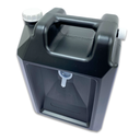 Oil Drain Pan 10L, HDPE Black