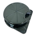 Oil Drain Pan 8L, Injection, PP Black