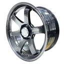 Nissan Patrol Rim, Size 20x9.0, 0 Offset, H/PCD 6x139.7, Center Bore 106.1mm, Smoky Black, Set of 4