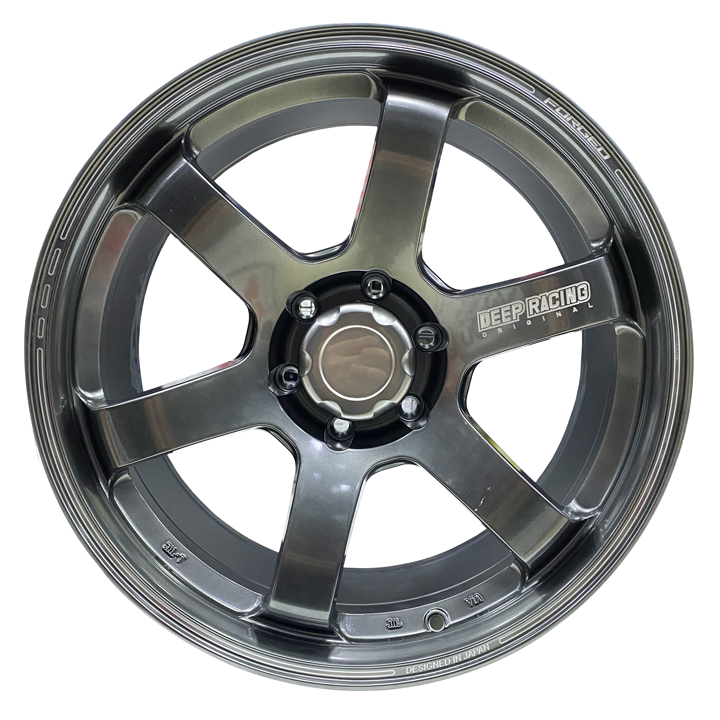 Nissan Patrol Rim, Size 20x9.0, 0 Offset, H/PCD 6x139.7, Center Bore 106.1mm, Smoky Black, Set of 4