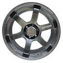 Nissan Patrol Rim, Size 20x9.0, 0 Offset, H/PCD 6x139.7, Center Bore 106.1mm, Smoky Black, Set of 4