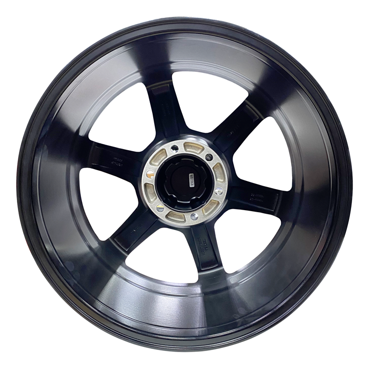 Nissan Patrol Rim, Size 20x9.0, 0 Offset, H/PCD 6x139.7, Center Bore 106.1mm, Smoky Black, Set of 4