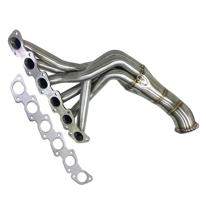 Exhaust Headers TB48 (6 in 1) Set - 4" No Downpipe