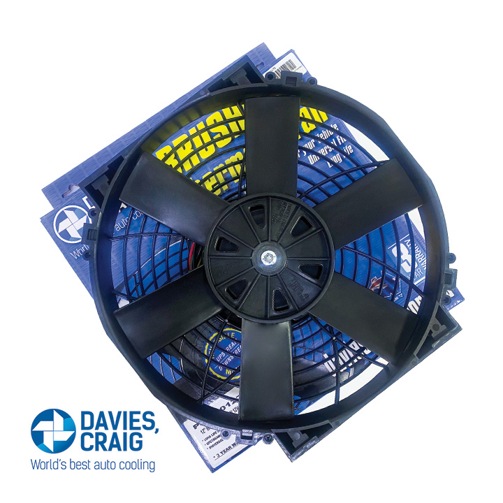 DC 12" Brushless High Power Thermatic Electric Fan 12V