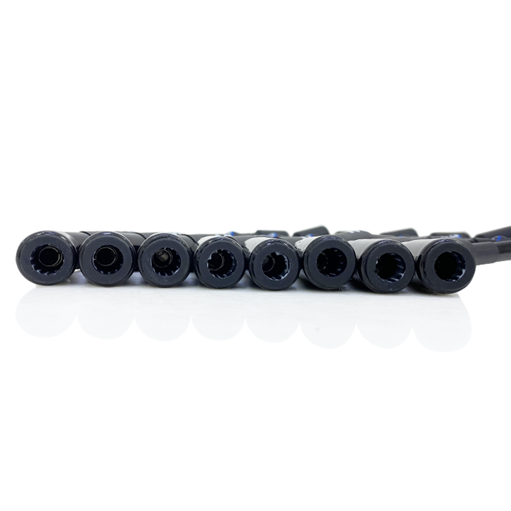 MH Wire Set, Ceramic 10mm GM Gen4 LS3/LS4/LS7 Engine Black
