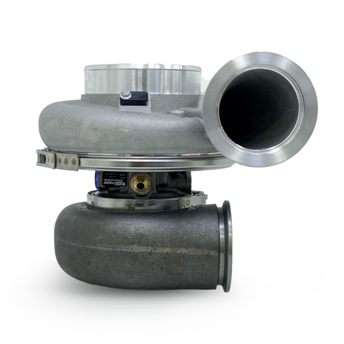 PSR Logoed 7782G DBB Turbocharger Forward T51R MOD V-Band 1.28A/R