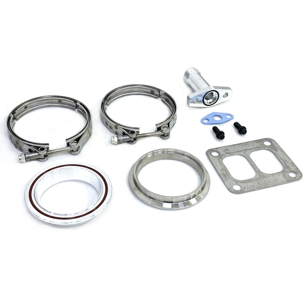 PSR Logoed 7782G DBB Turbocharger Forward T51R MOD T4 Divided Inlet 1.28A/R