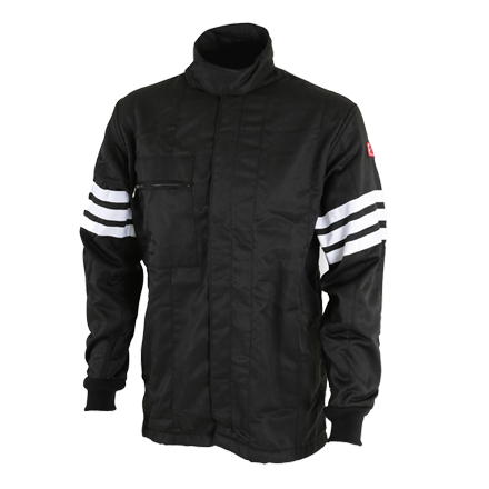 Simpson Racing Classic Two Piece Racing Suit SFI-5 Jacket M Black