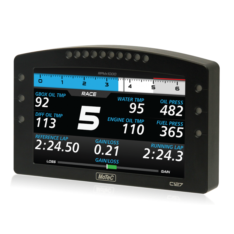 Motec C127 Colour Display Logger (Enabled)