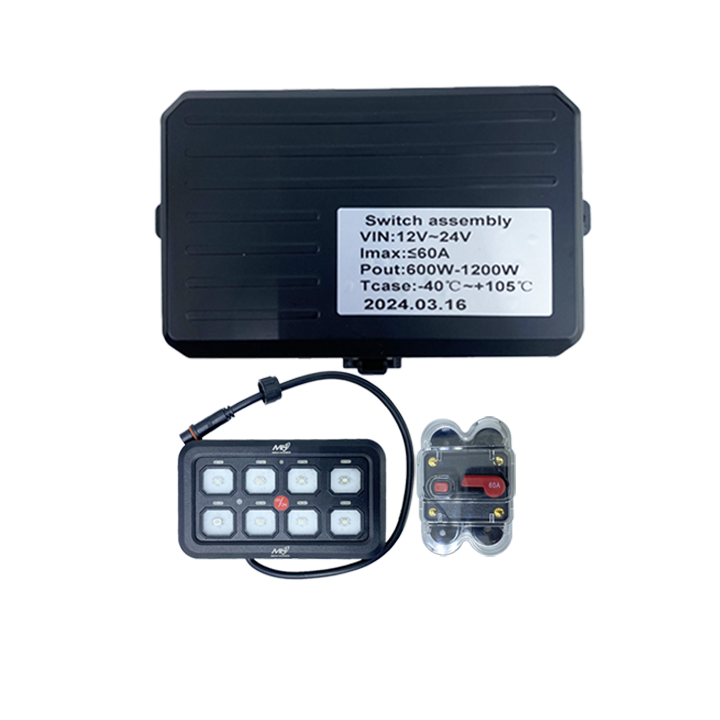8 Gang Switch Panel Keypad