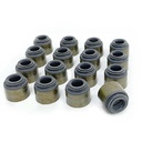 Cam Motion LS Valve Seals For Dual Valve Springs & Factory Guides, Set of 16