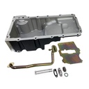 Oil Pan-GM LS Rear Sump Low-Profile Retro-Fit