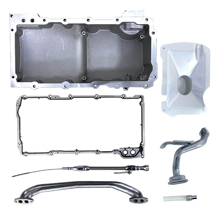 GM LS Wet Sump Low-Profile Retro-Fit Front Sump Pan (Aluminum)