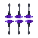 MH Ignition Coil TB48 Purple, Set of 6
