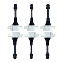 MH Ignition Coil TB48 White, Set of 6